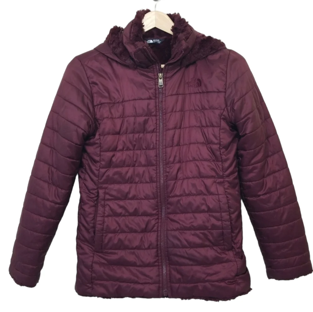 North Face Mossbud Swirl Parka Winter Coat Size Large 14/16